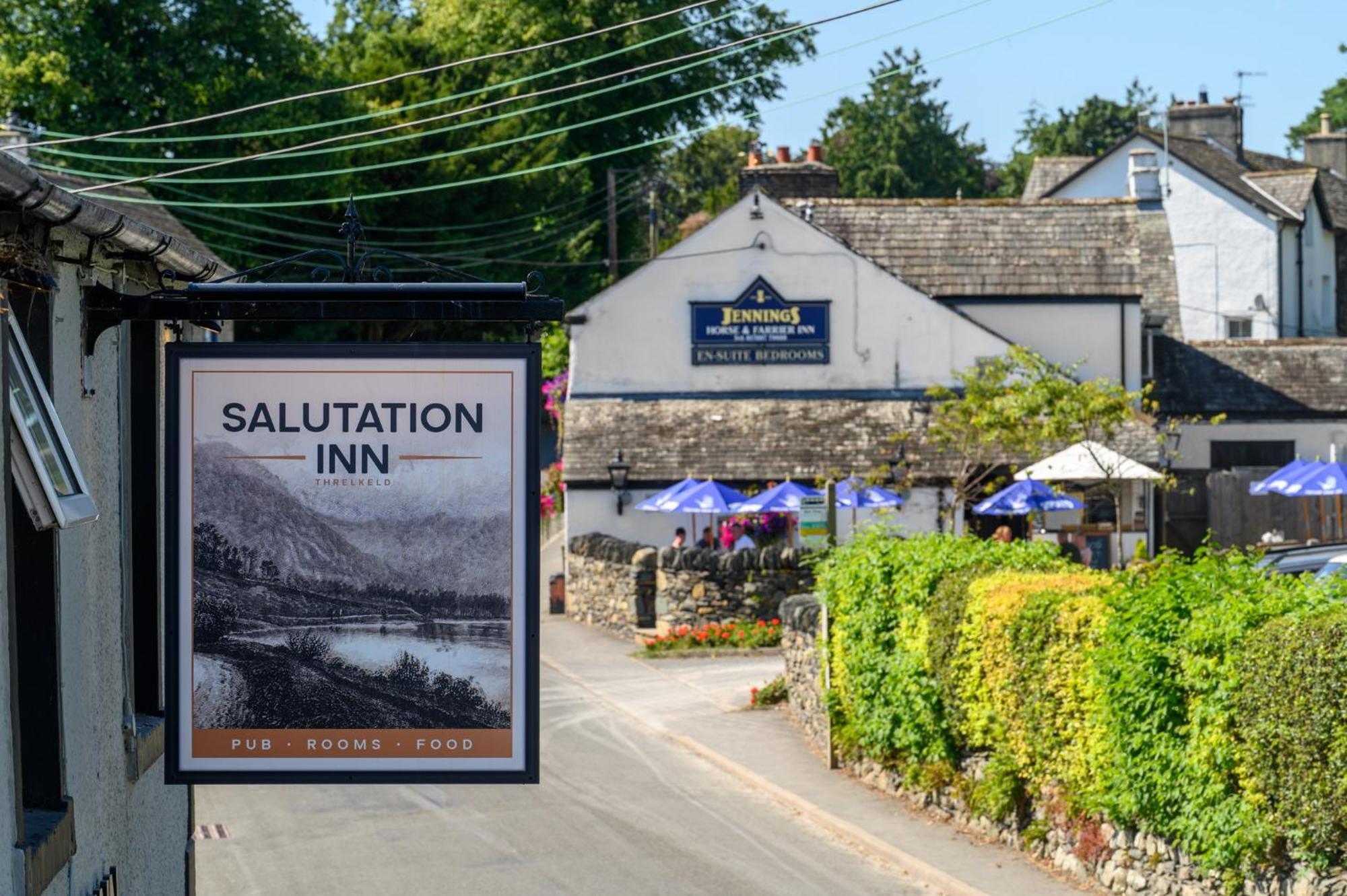 The Horse And Farrier Inn And The Salutation Inn Threlkeld Keswick מראה חיצוני תמונה